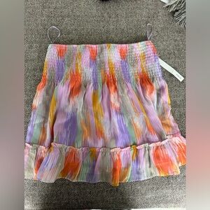 NWT Fun Colorful Mini Skirt Never Worn
